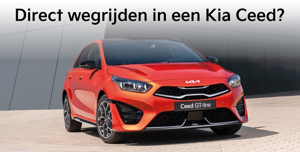 Kia Ceed direct leverbaar