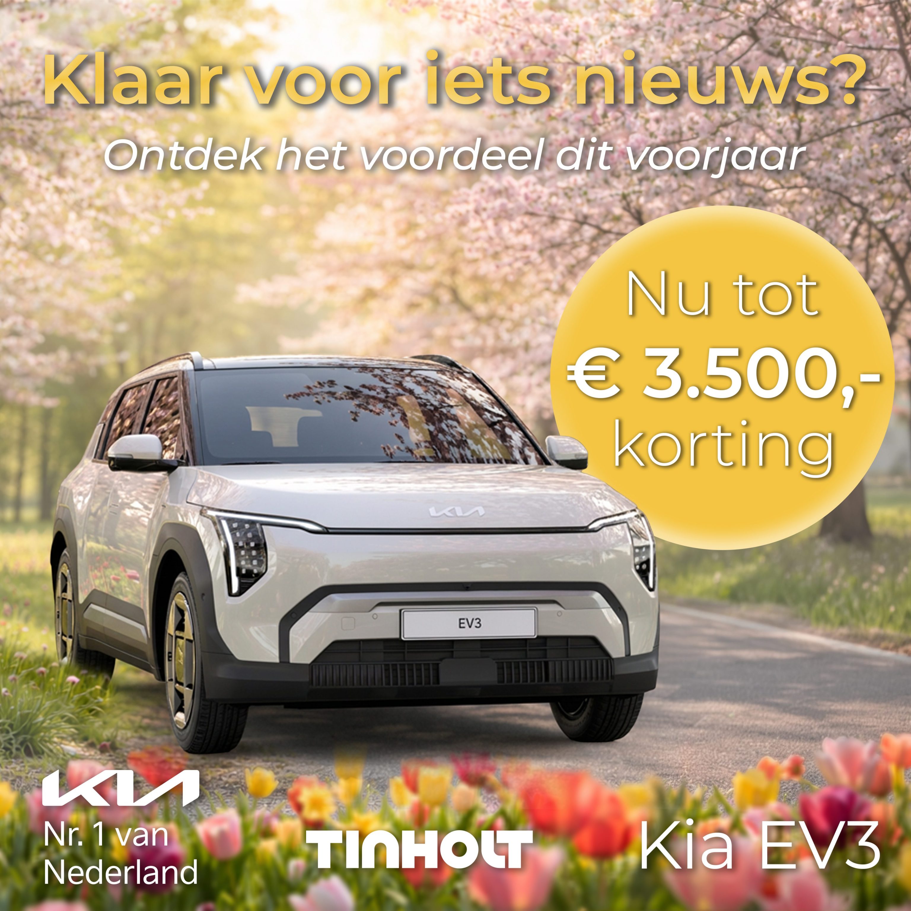Kia EV3 voorjaar actie