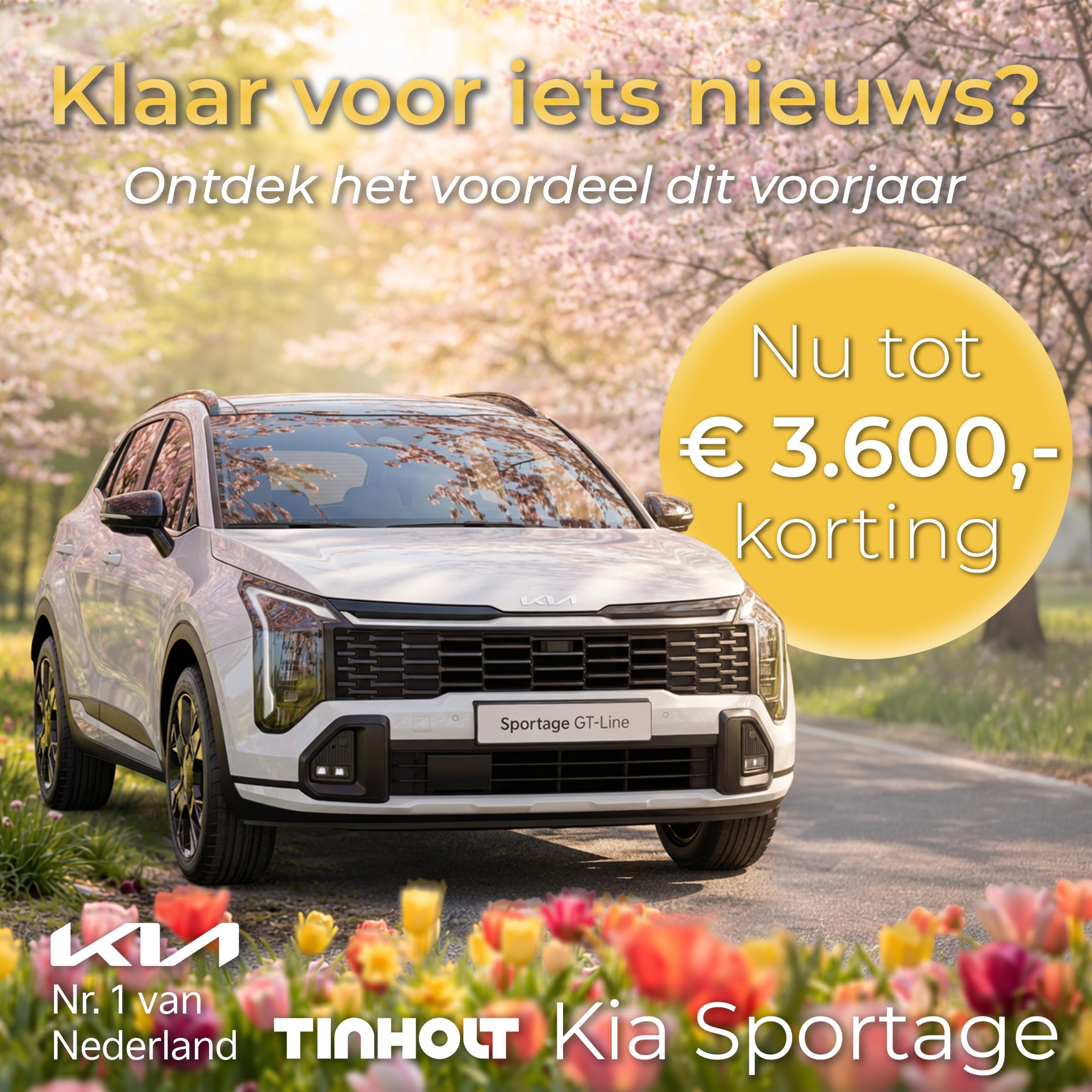 Kia Sportage voorjaar actie