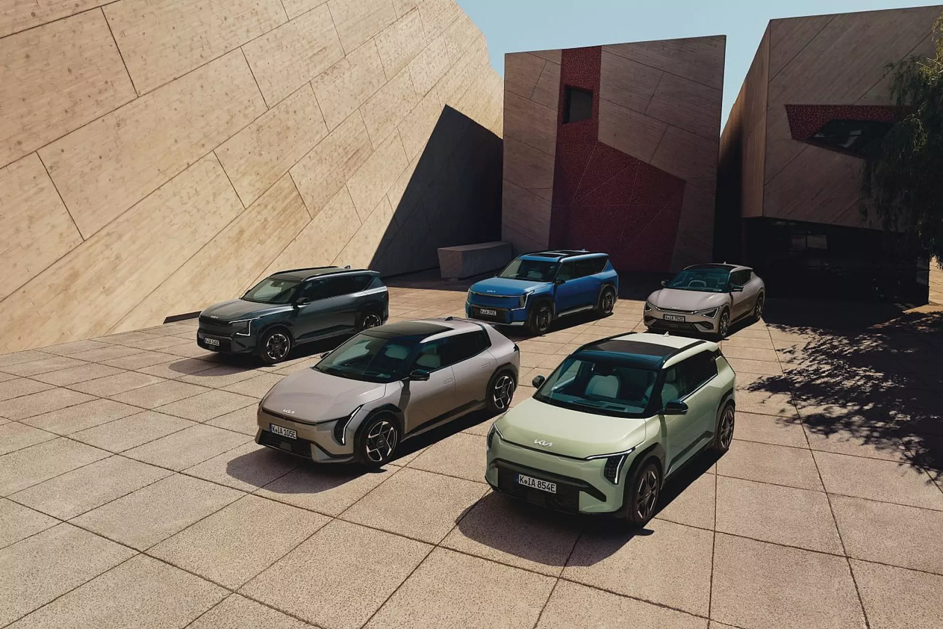 Kia EV3, EV4 en EV5 AWD