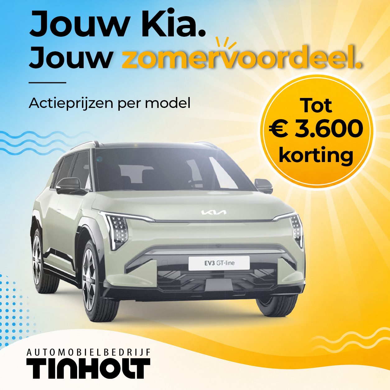 Kia EV3 voorjaar actie