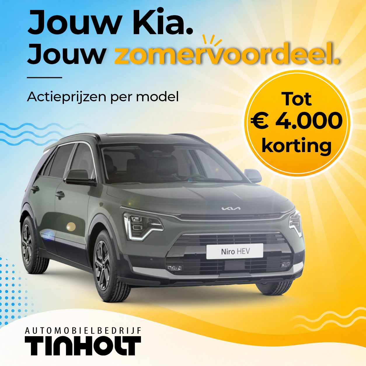 Kia Niro voorjaar actie