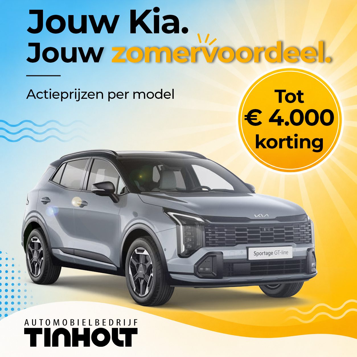 Kia Sportage voorjaar actie