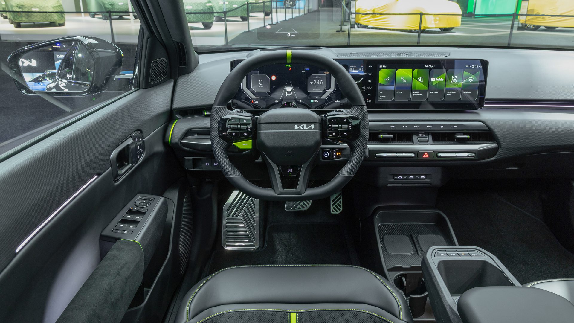 Kia EV4 GT interieur