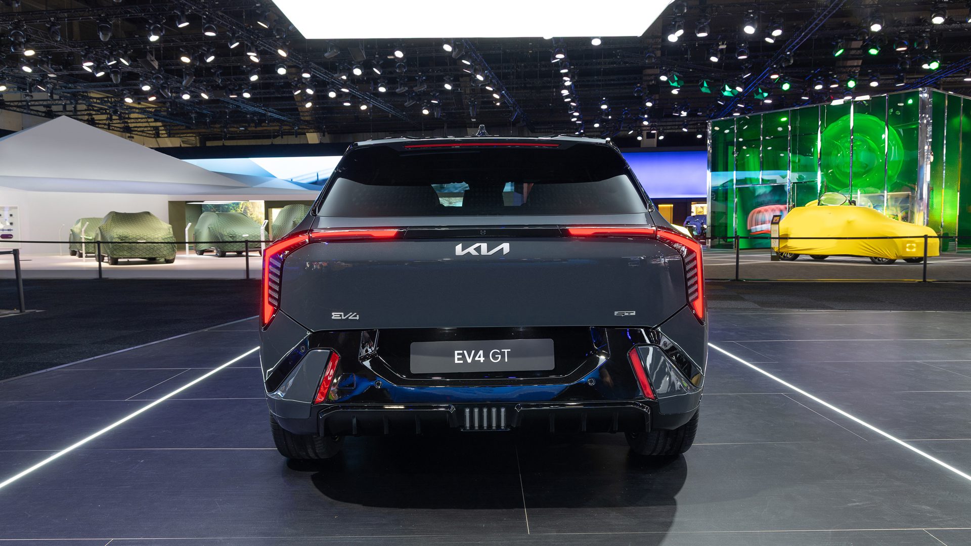 Kia EV4 GT achterzijde
