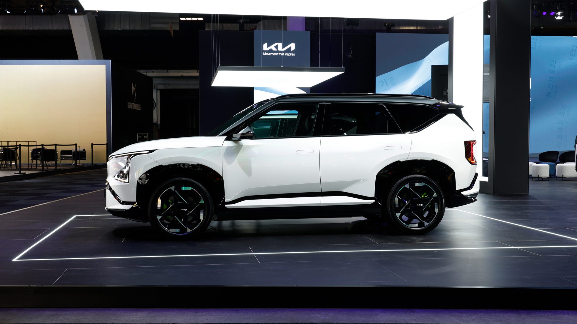 Kia EV5 GT achterzijde