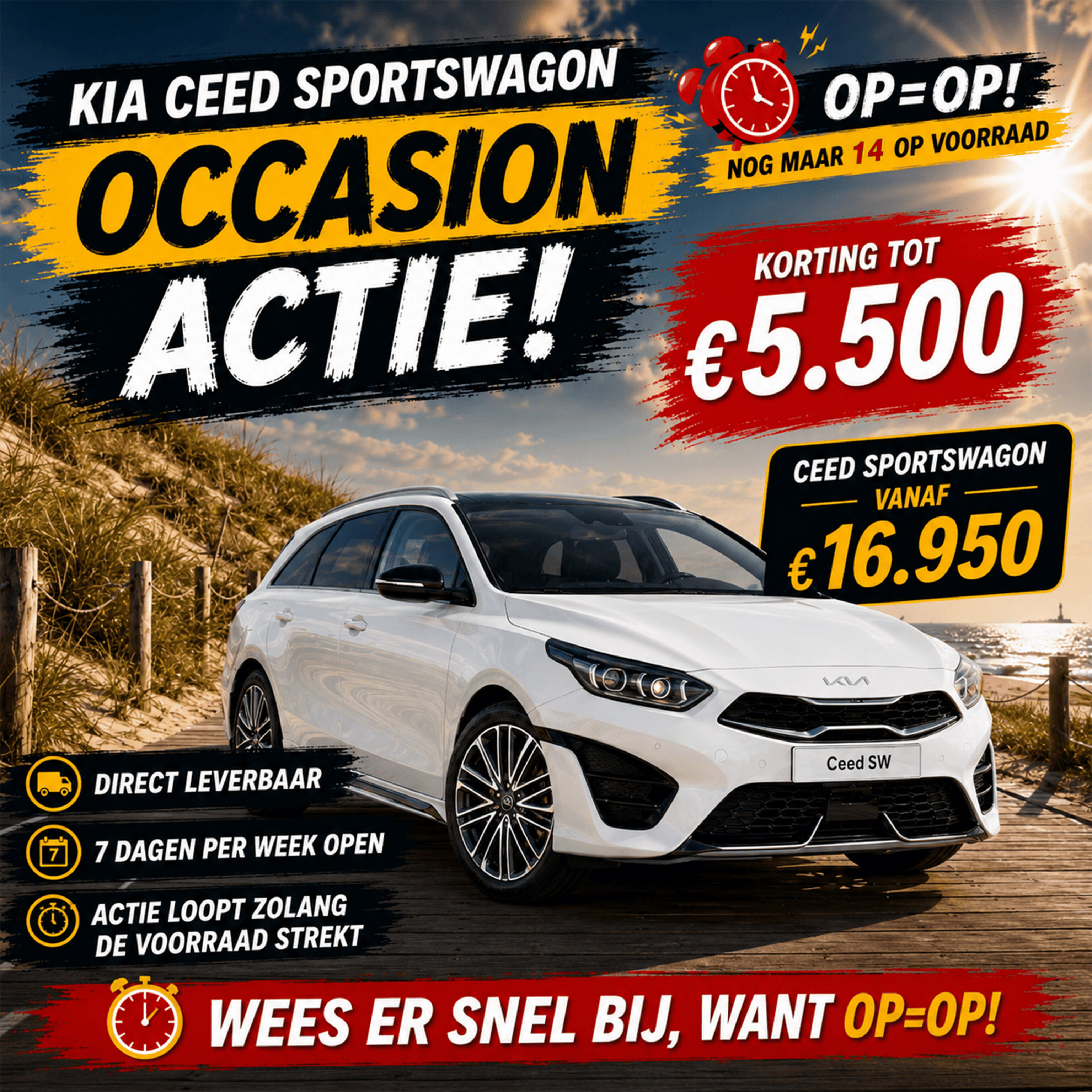 Kia Ceed Sportswagon actie