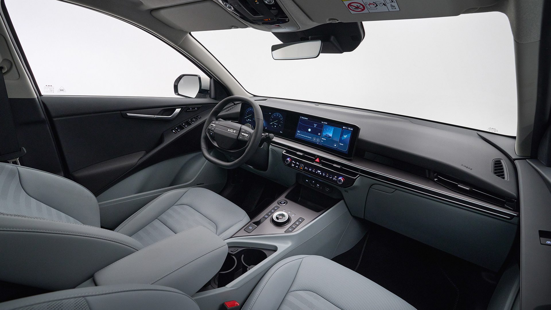 Interieur van de Kia Niro Hybrid